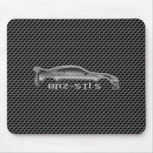 Carbon Car 3D Fashion Accessory Popular Mousepads