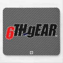 Carbon Fibre 6TH gEAR Mousepads