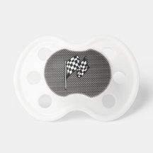 Carbon Fibre look Chequered Flag