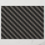 Carbon Fibre Material Full Colour Flyer