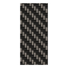 Carbon Fibre Material Rack Card Design
