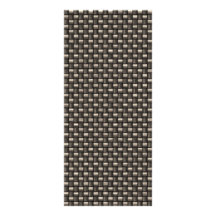 Carbon Fibre Pattern (Faux) Customized Rack Card