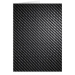 Carbon Fibre Pattern Greeting Card