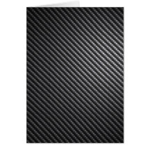 Carbon Fibre Pattern Greeting Card