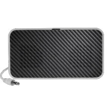 Carbon Fibre Pattern Mp3 Speaker