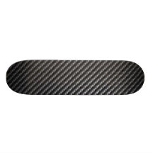 Carbon Fibre Pattern Skate Board