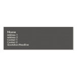 Carbon fibre skinny business card.