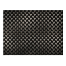 Carbon Fibre Texture Post Cards