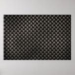 Carbon Fibre Texture Poster