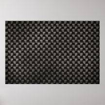 Carbon Fibre Texture Poster