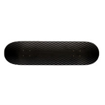 Carbon Fibre Textured Custom Skate Board