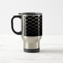 Carbon Fibre Textured Mug