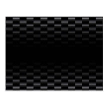 Carbon Fibre Textured Postcard
