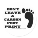 Carbon Footprint,Environmental Sticker