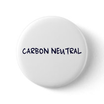 Carbon Neutral Pinback Buttons