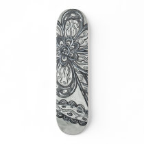 Carbon Space Daisy Skateboard