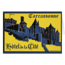 Carcassonne Hotel de la Cite Cards