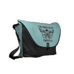 Carcinoid Cancer Awareness Swirls Messenger Bag