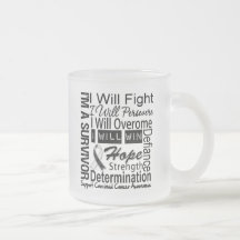 Carcinoid Cancer Fight Persevere Overcome Win Mug