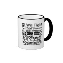 Carcinoid Cancer Fight Persevere Overcome Win Mug