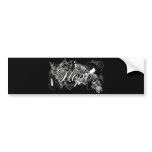 Carcinoid Cancer Hope Garden Ribbon Bumper Sticker