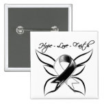 Carcinoid Cancer Hope Love Faith Buttons
