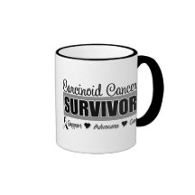 Carcinoid Cancer Survivor Badge Mugs