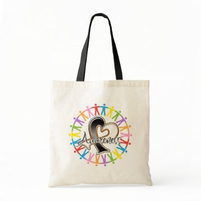 Carcinoid Cancer Unite in Awareness Tote Bag by giftsforawareness