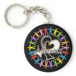 Carcinoid Cancer Unite in Awareness Key Chain