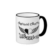 Carcinoid Cancer WARRIOR Fighter Wings Coffee Mugs