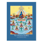 CARD 8 Medicine Buddhas Postcards
