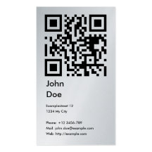 Card (address, phone, email, web) business card template