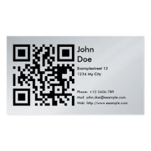 Card (address, phone, email, web) business card template