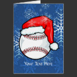 Card - Baseball Christmas cards