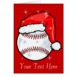 Card - Baseball Christmas