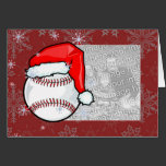 Card - Baseball Christmas cards