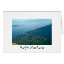 Card - blank -  Pacific Northwest