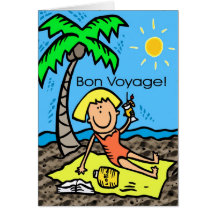 Card: Bon Voyage