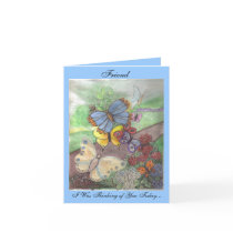 Card "Butterflies at Dawn"