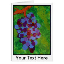 Card - Concord Grapes