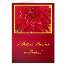 Card - ¡Felices Fiestas a Todos! - La Dalia Roja