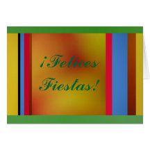 Card - ¡Felices Fiestas! - Multicolor