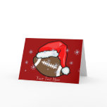 Card - Football Santa