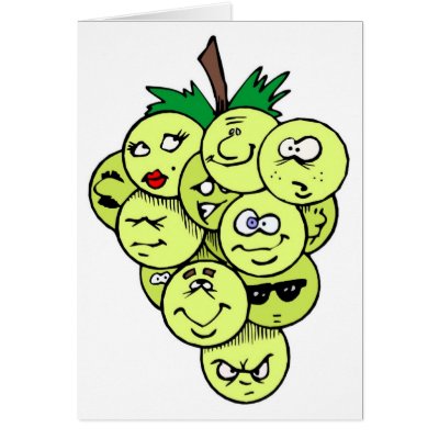 Card-Funny Personality Grapes-All Occasion by forbes1954