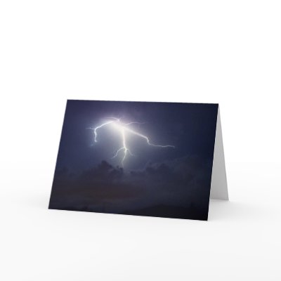Card - Lightning by unclechuckstoys