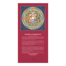 CARD Mandala of Chenrezig / Avalokiteshvara Photo Card Template