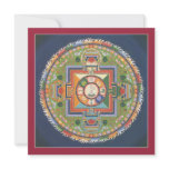 CARD Mandala of Compassion - square, with envelope Custom Invites