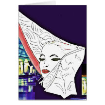 Card Mina Fashion Illustration