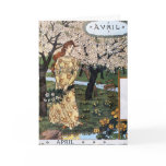 Card: Month of April - Avril