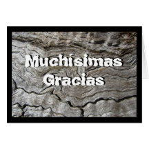 Card - Muchísimas Gracias - Minimalista